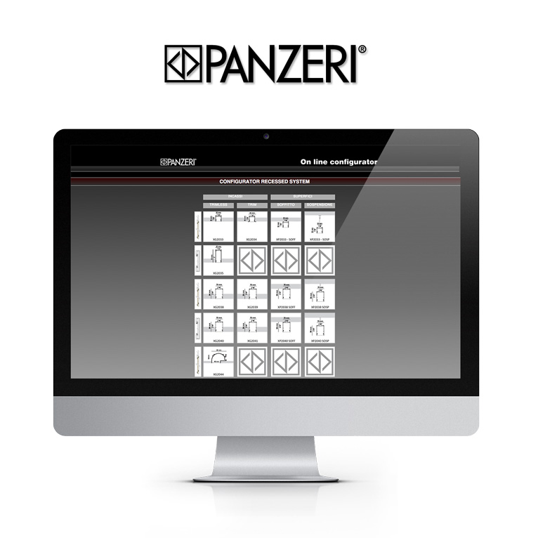 Portfolio Panzeri Carlo Lightning Software Configurator - Akira Digital